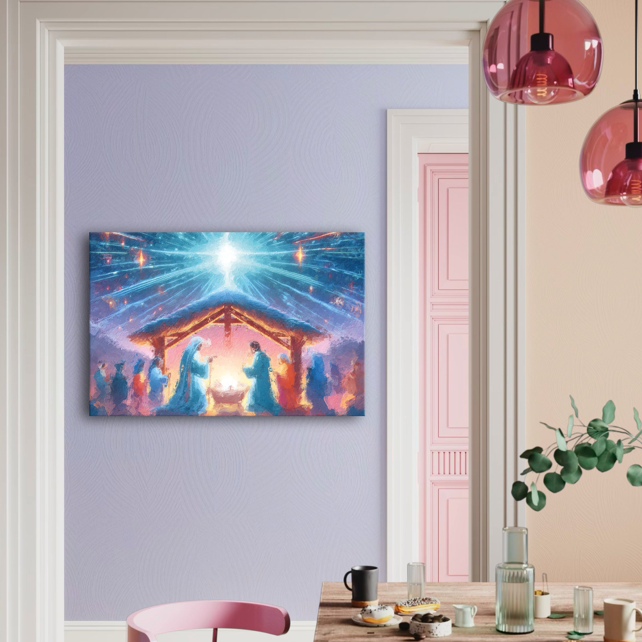 Leinwand birth@christmas