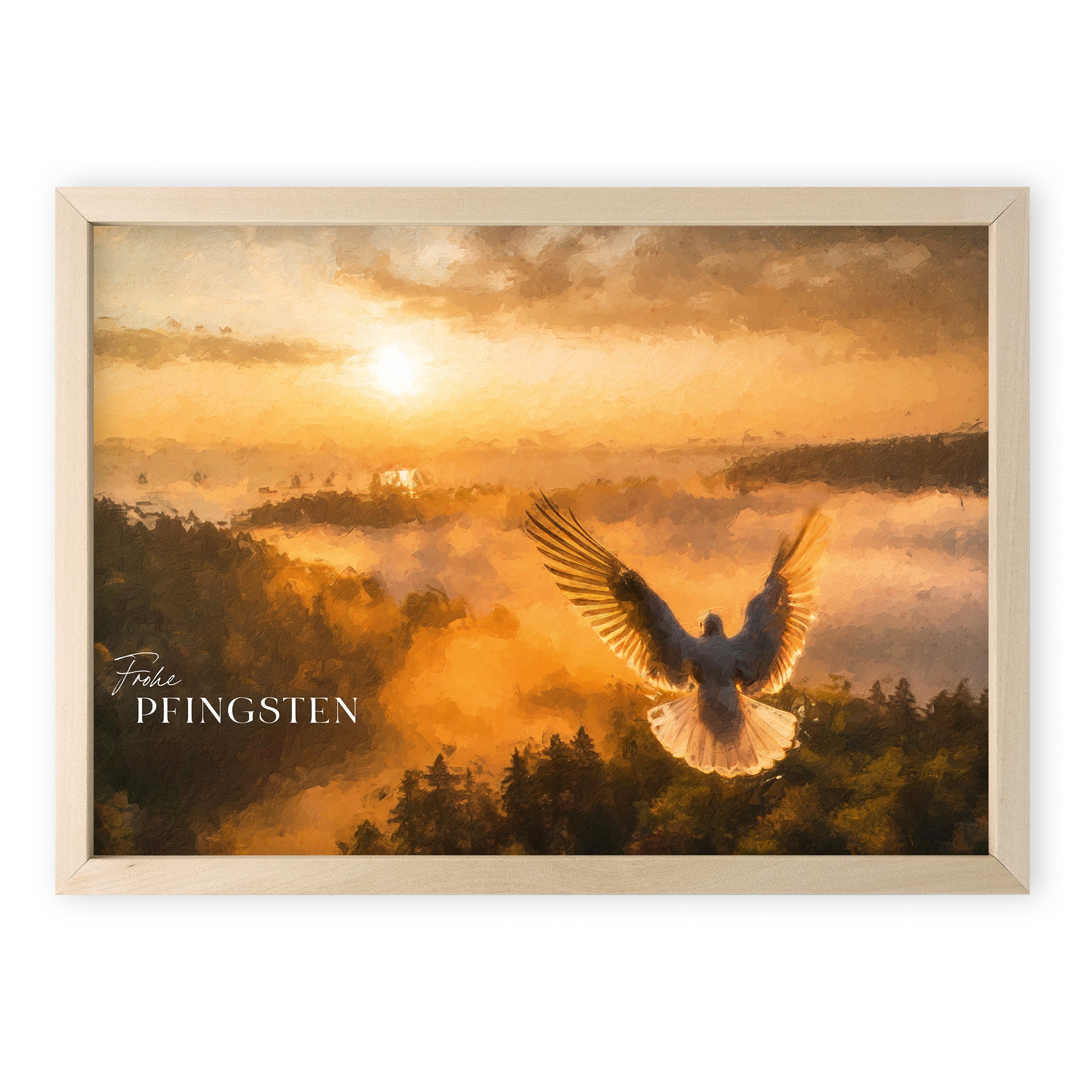 Poster Frohe Pfingsten