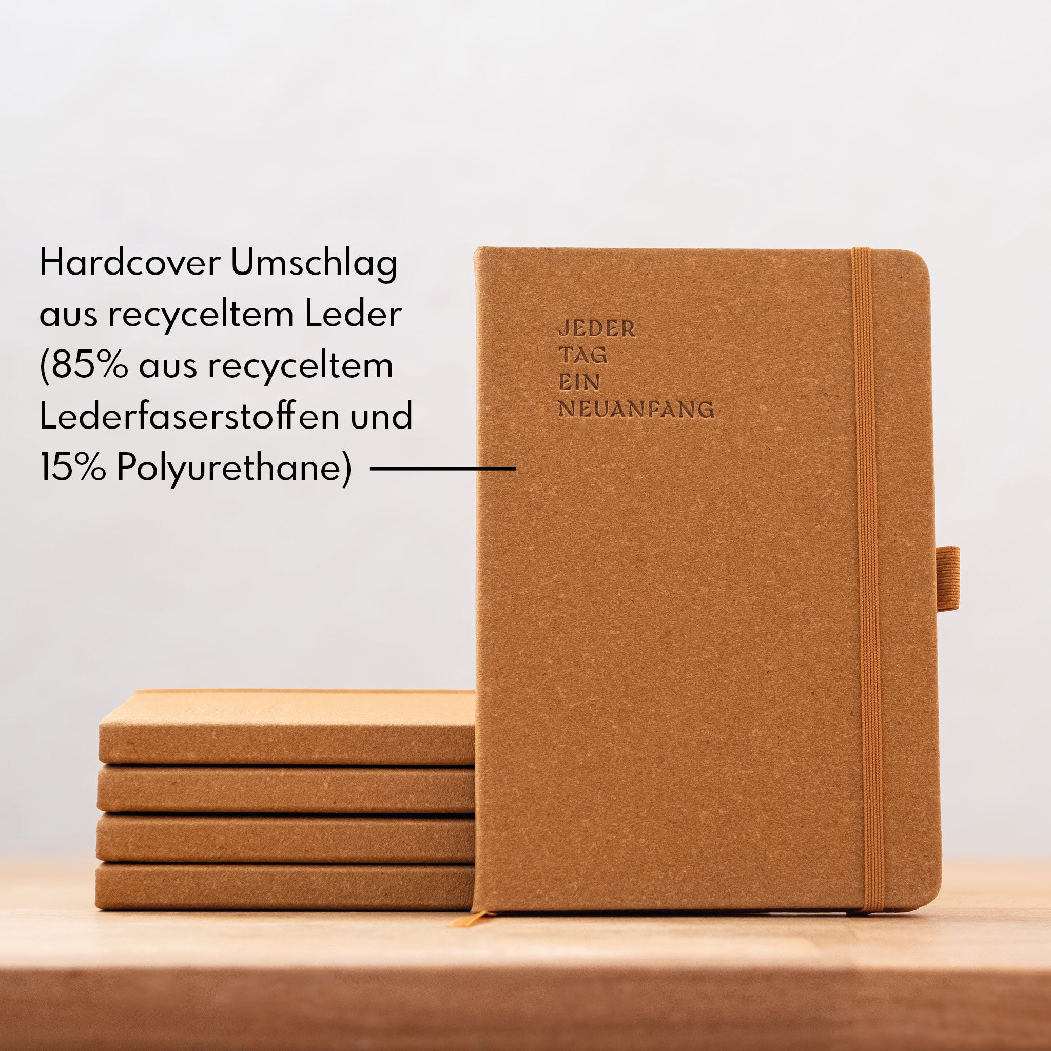 Notizbuch Jeder Tag ein Neuanfang - Undarstellbar