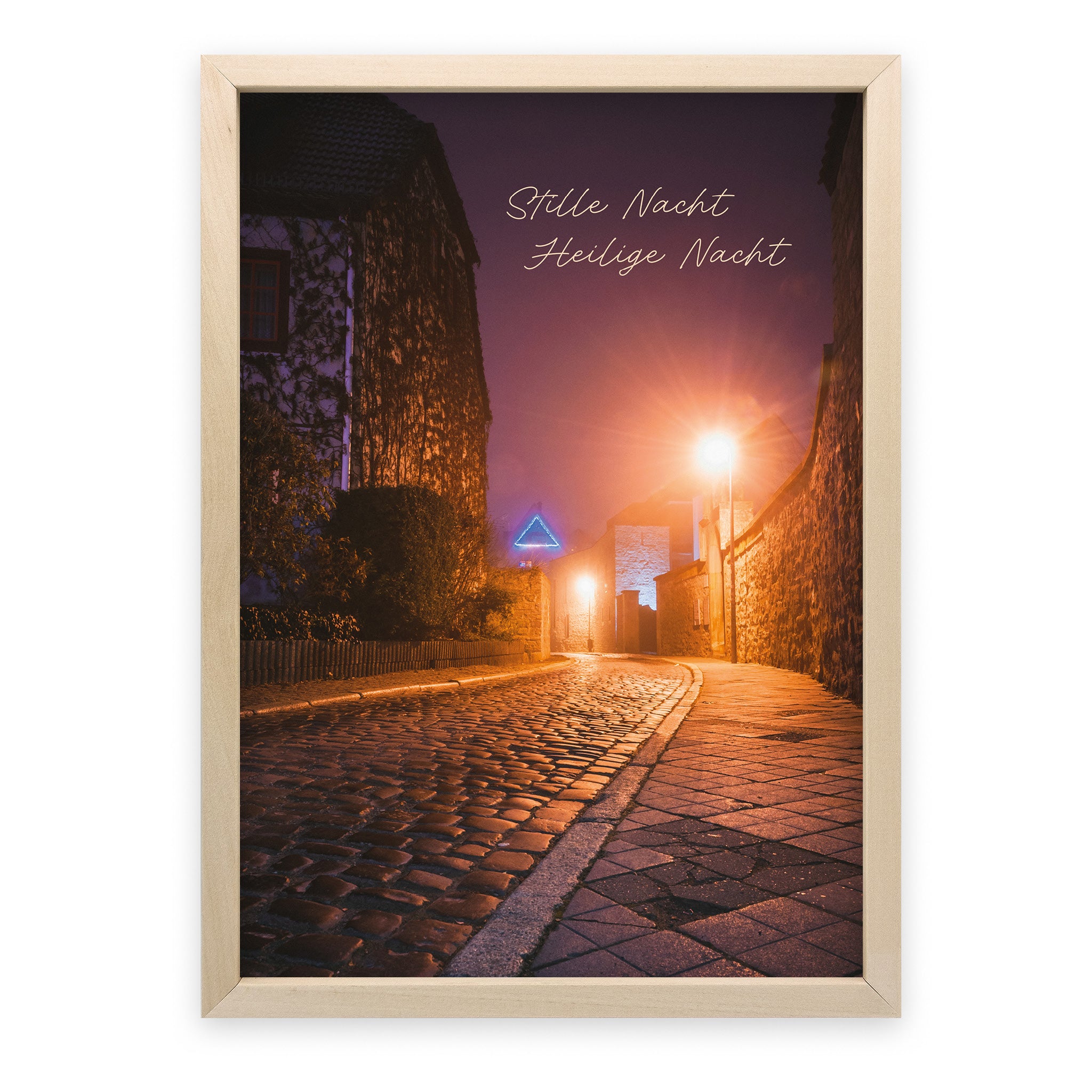 Poster Stille Nacht Heilige Nacht - Undarstellbar