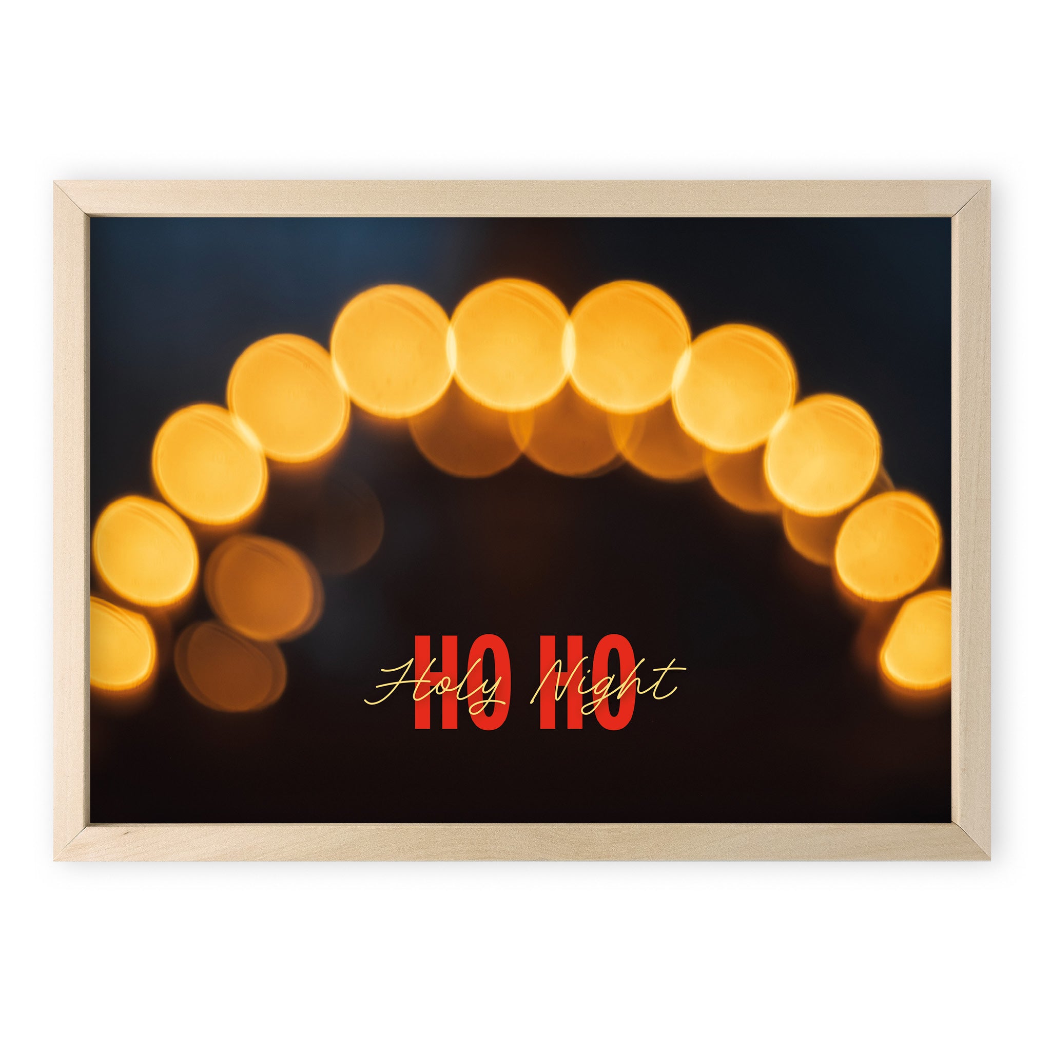 Poster Ho Ho Holy Night - Undarstellbar