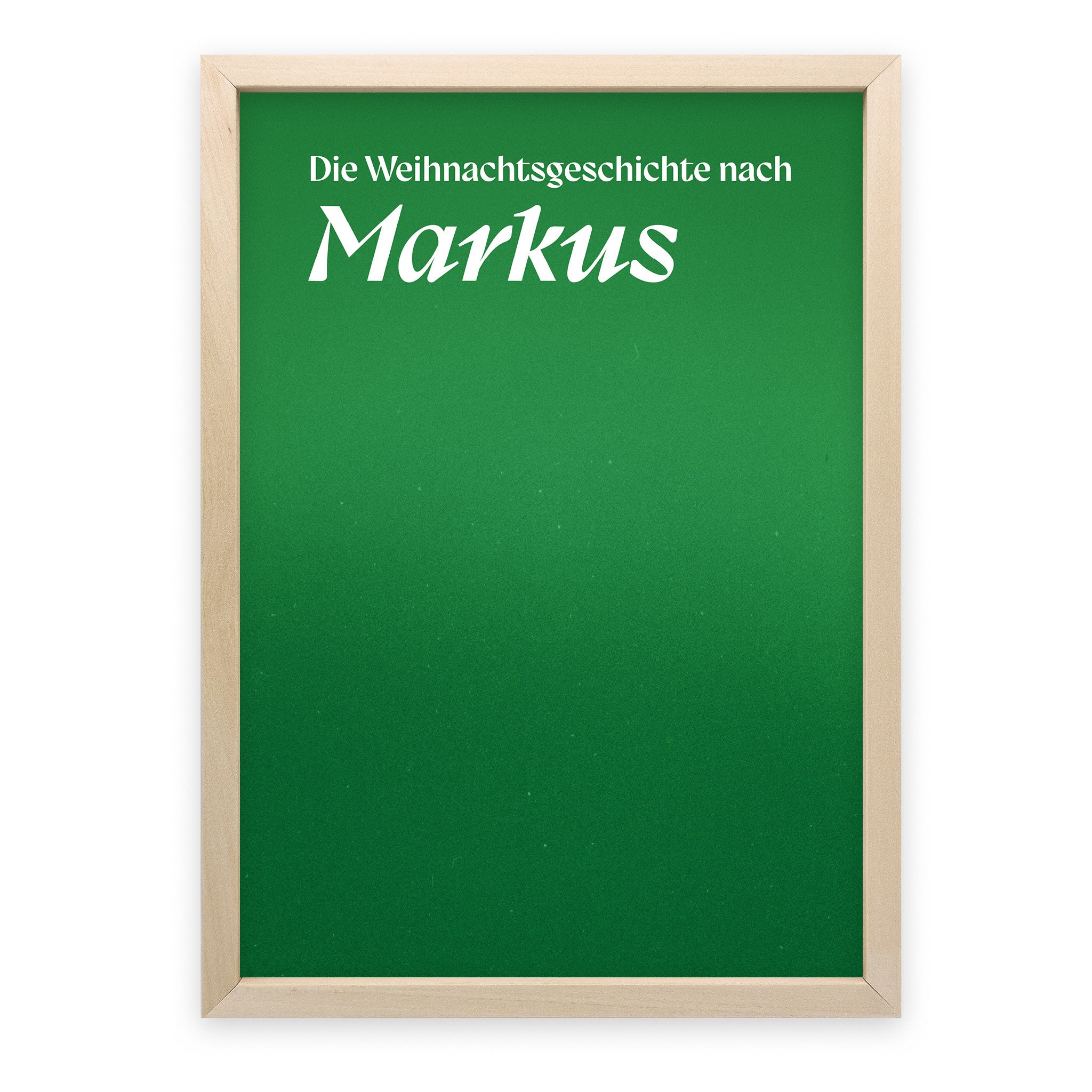 Poster Die Weihnachtsgeschichte nach Markus - Undarstellbar