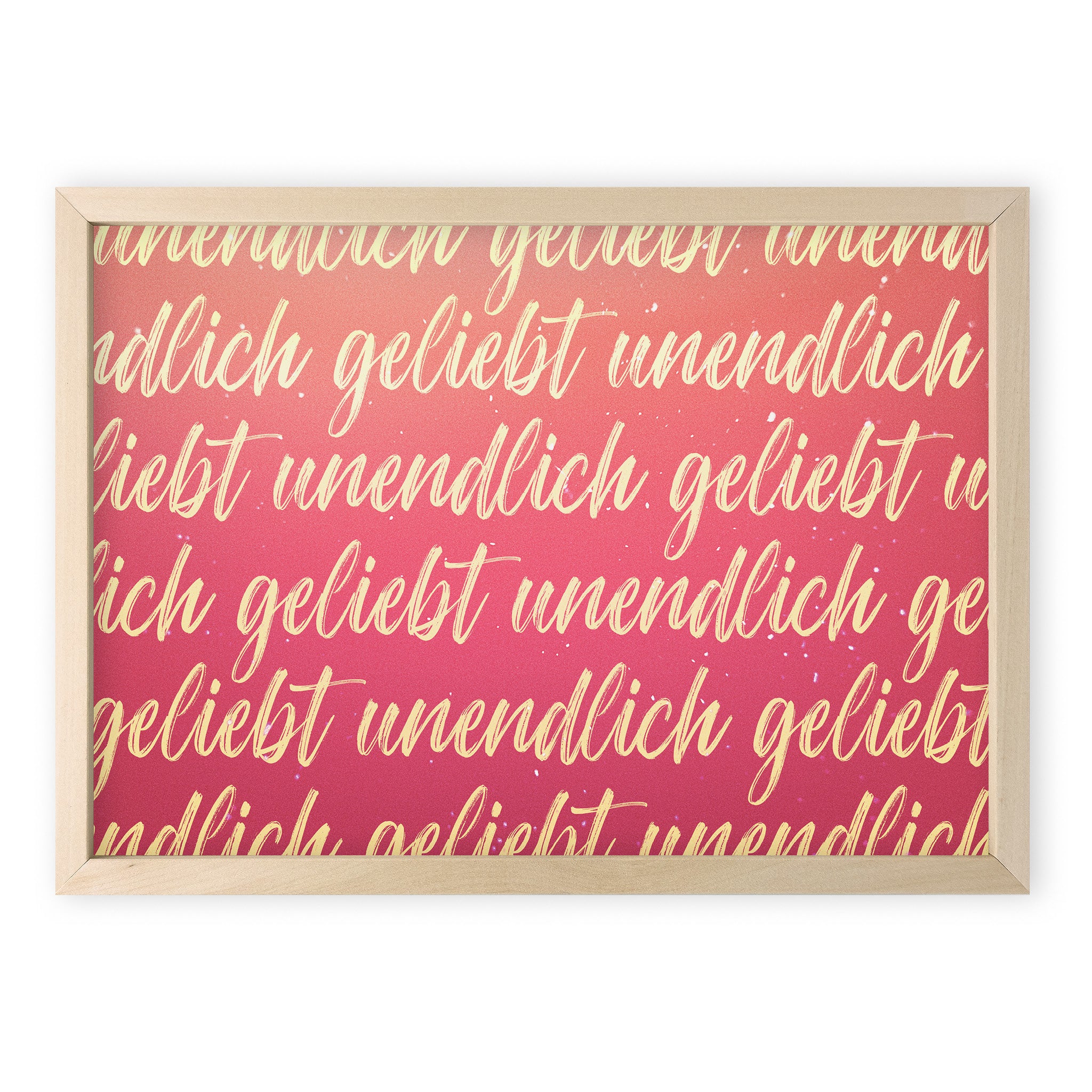 Poster unendlich geliebt - Undarstellbar