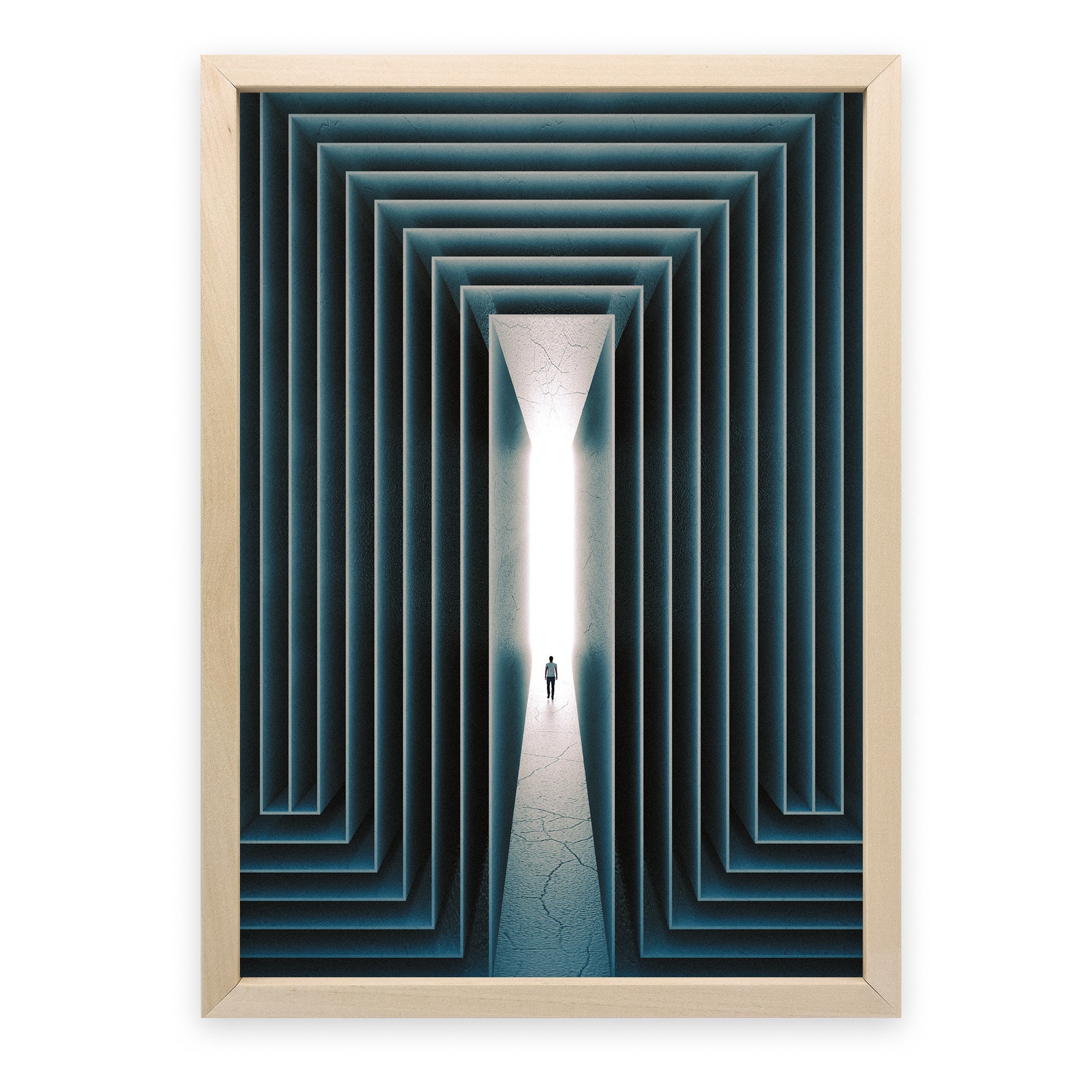 Poster Weg zum Licht - Undarstellbar