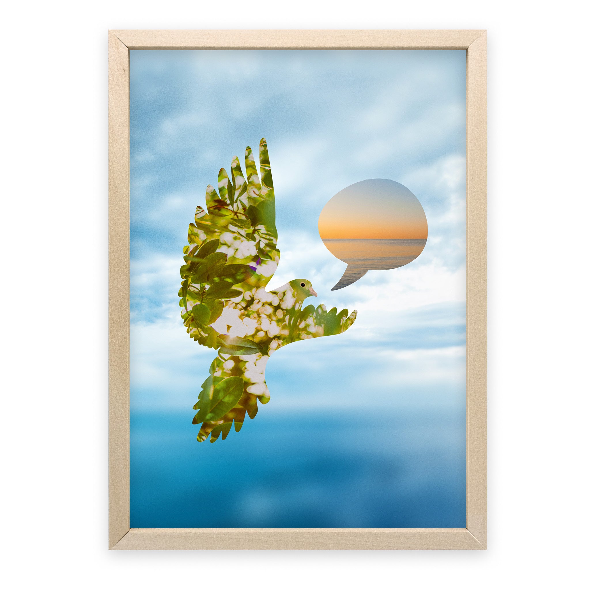 Poster Gefühle des Friedens - Undarstellbar