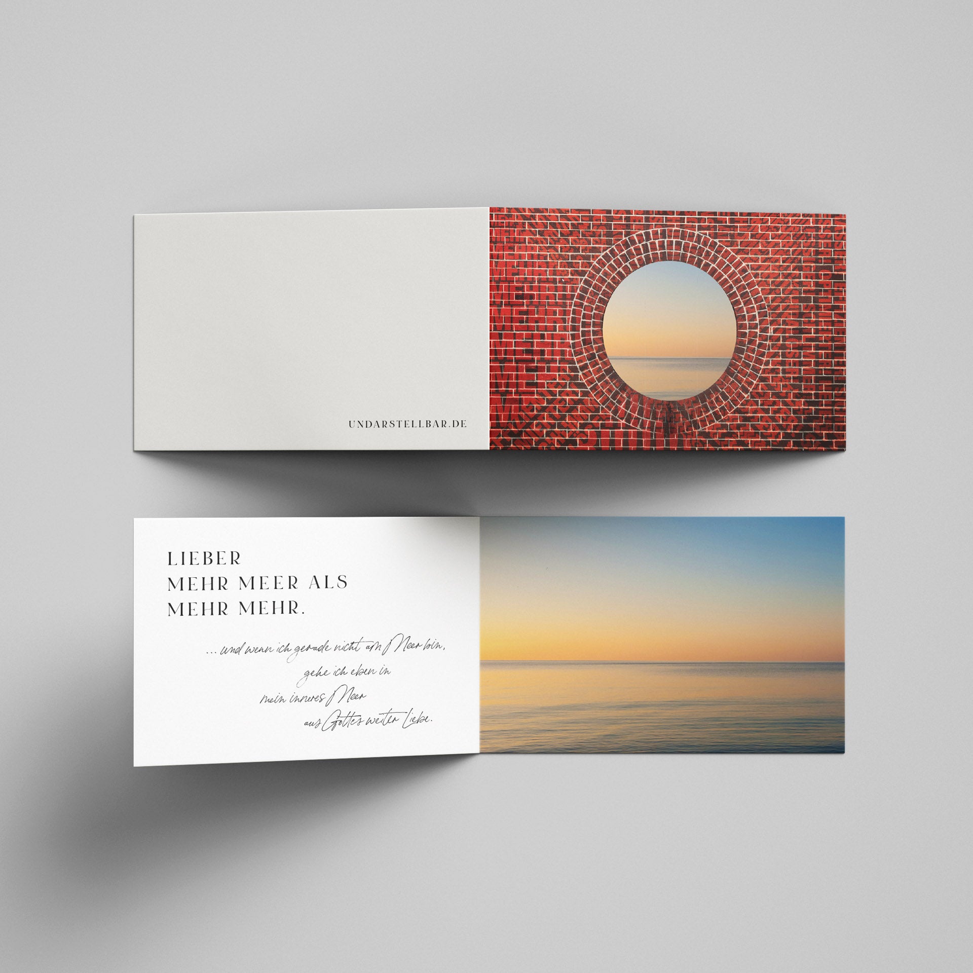 MiniCard. Lieber mehr Meer als mehr Mehr: Fastenzeit