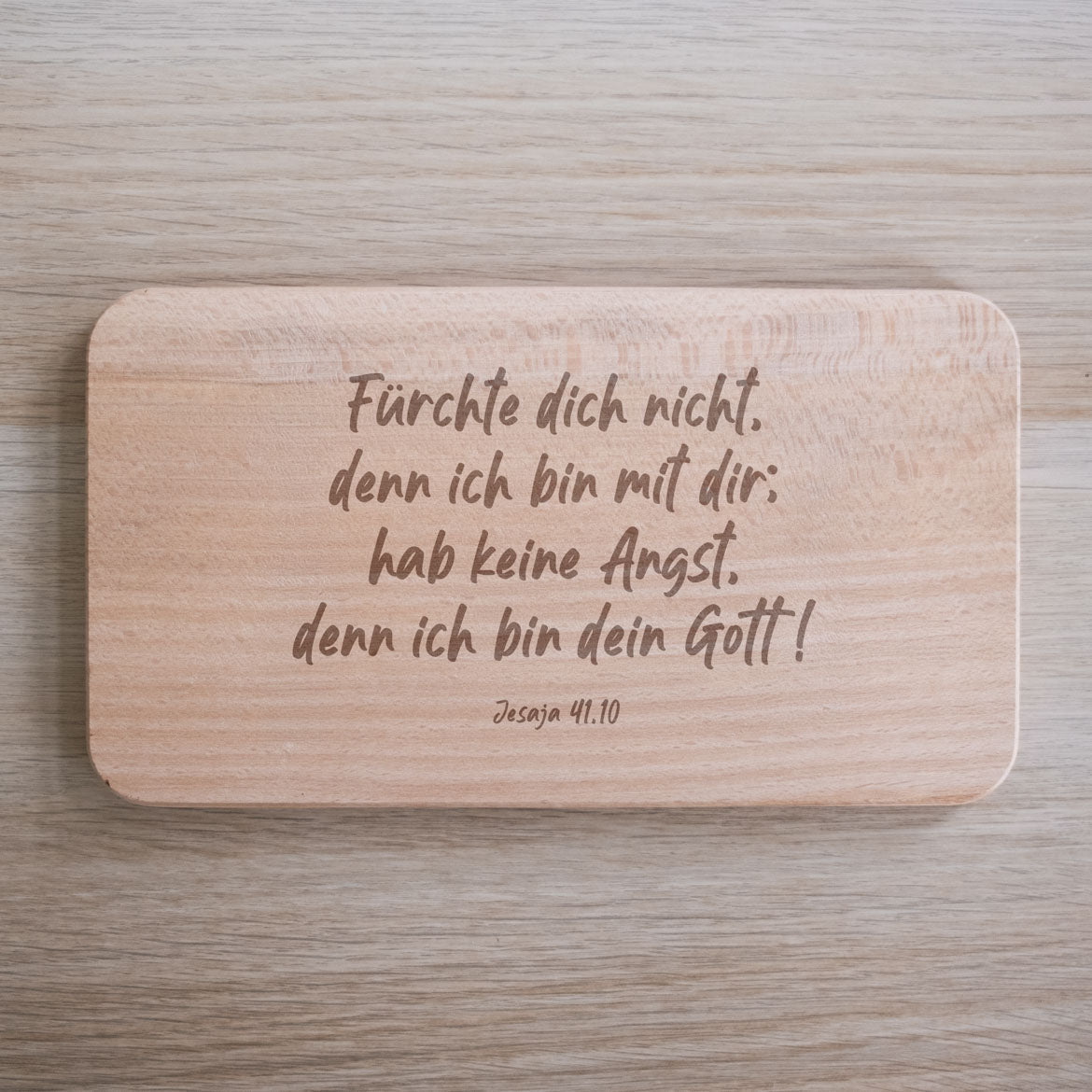 Frühstücksbrett Jahreslosung 2027