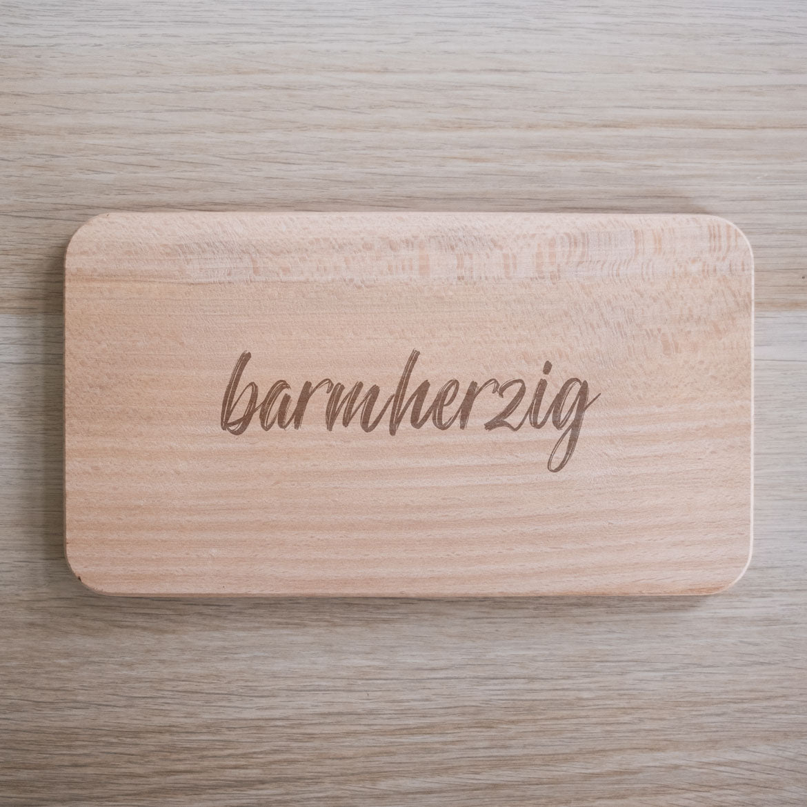 Frühstücksbrett barmherzig