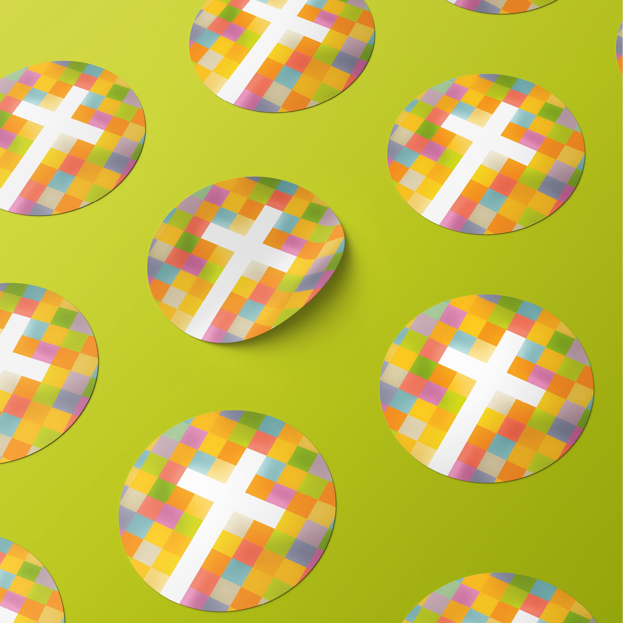 Sticker Frühlingsleuchten - Undarstellbar