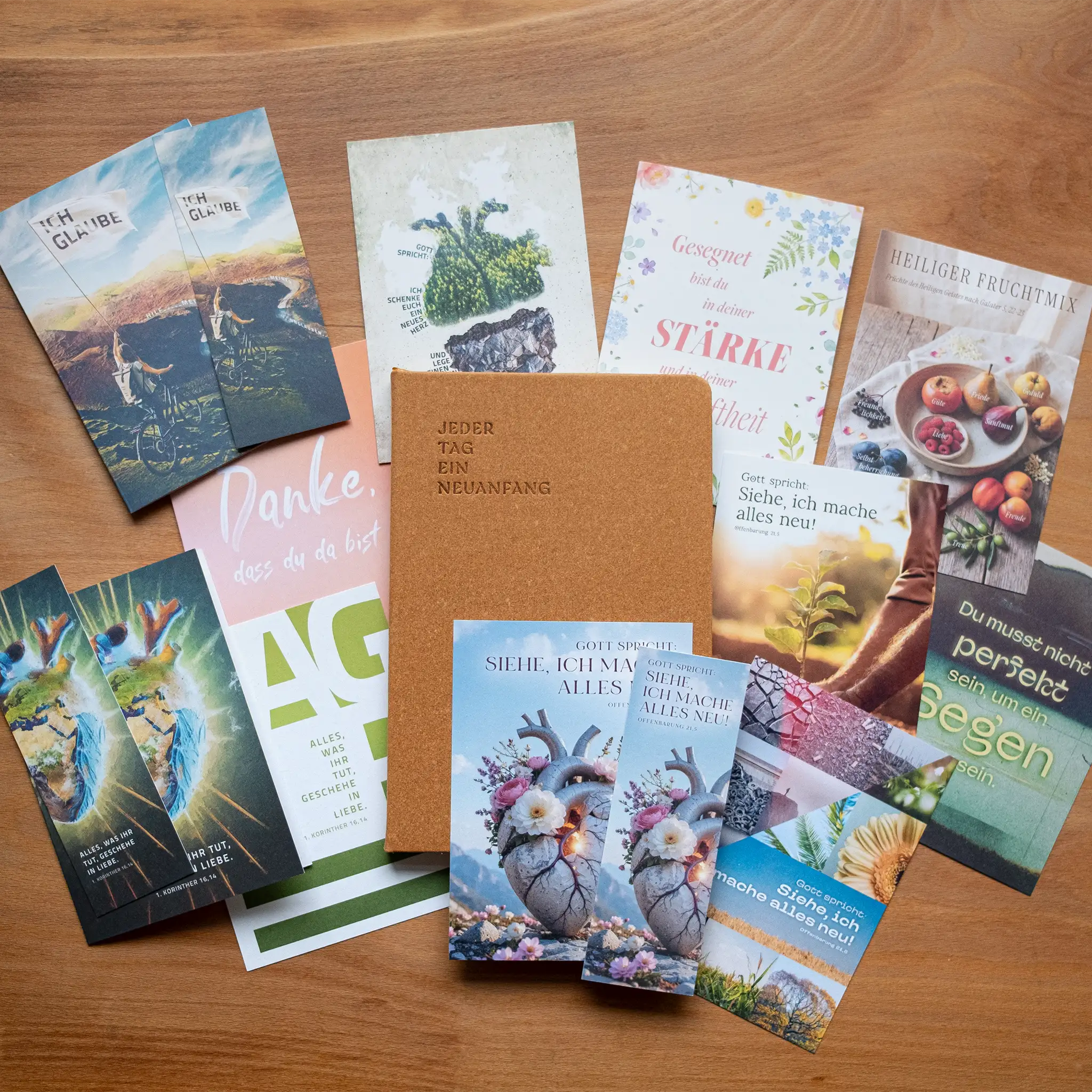 Sommer Super-Set: 1xNotizbuch + 7xPostkarten + 4xFaltkarte + 3xLesezeichen