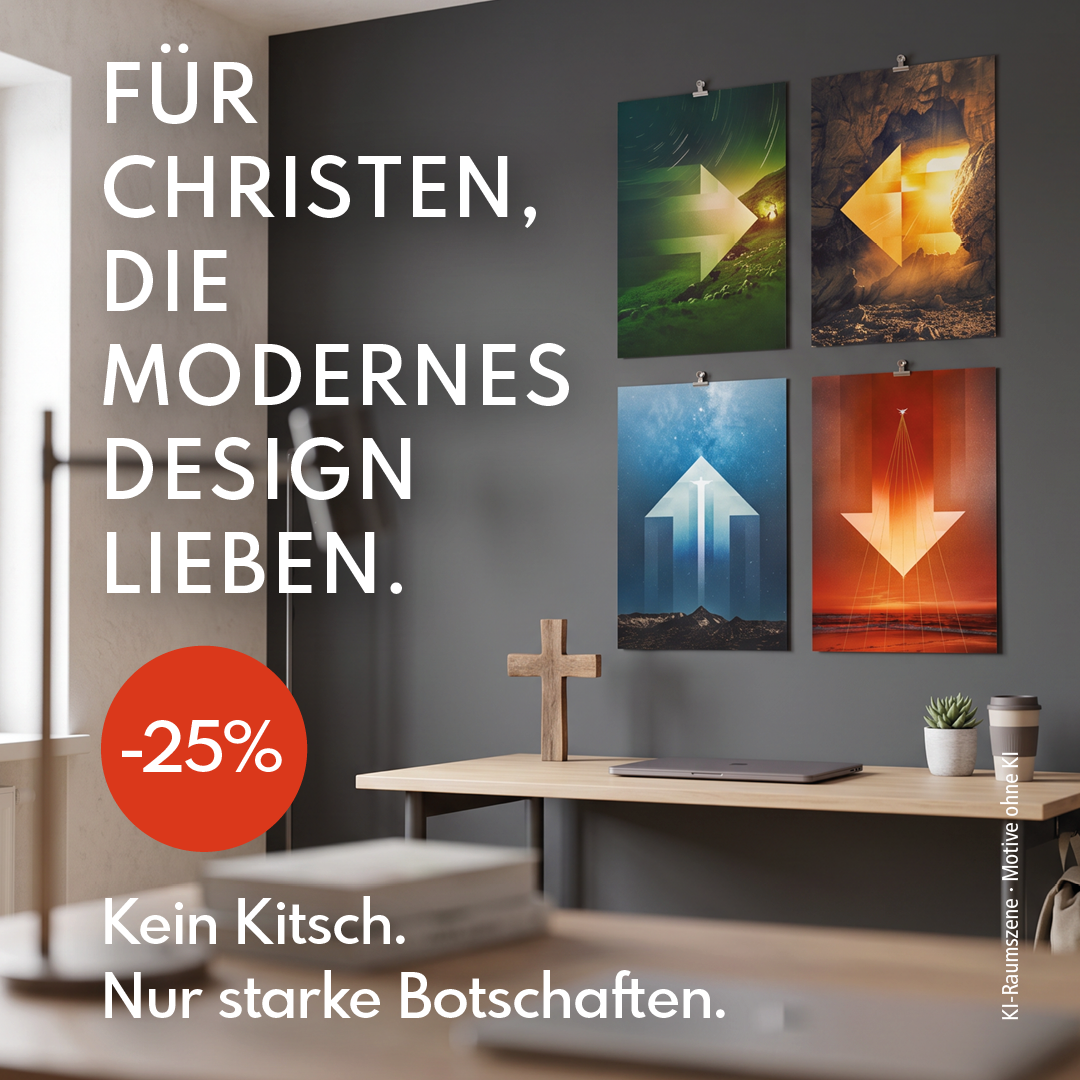 4x DIN A2 Poster Super-Set Los/Weiter/Auf/Ab geht's – 4 Feiertage
