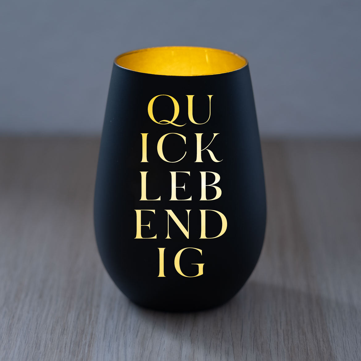 Windlicht Quicklebendig