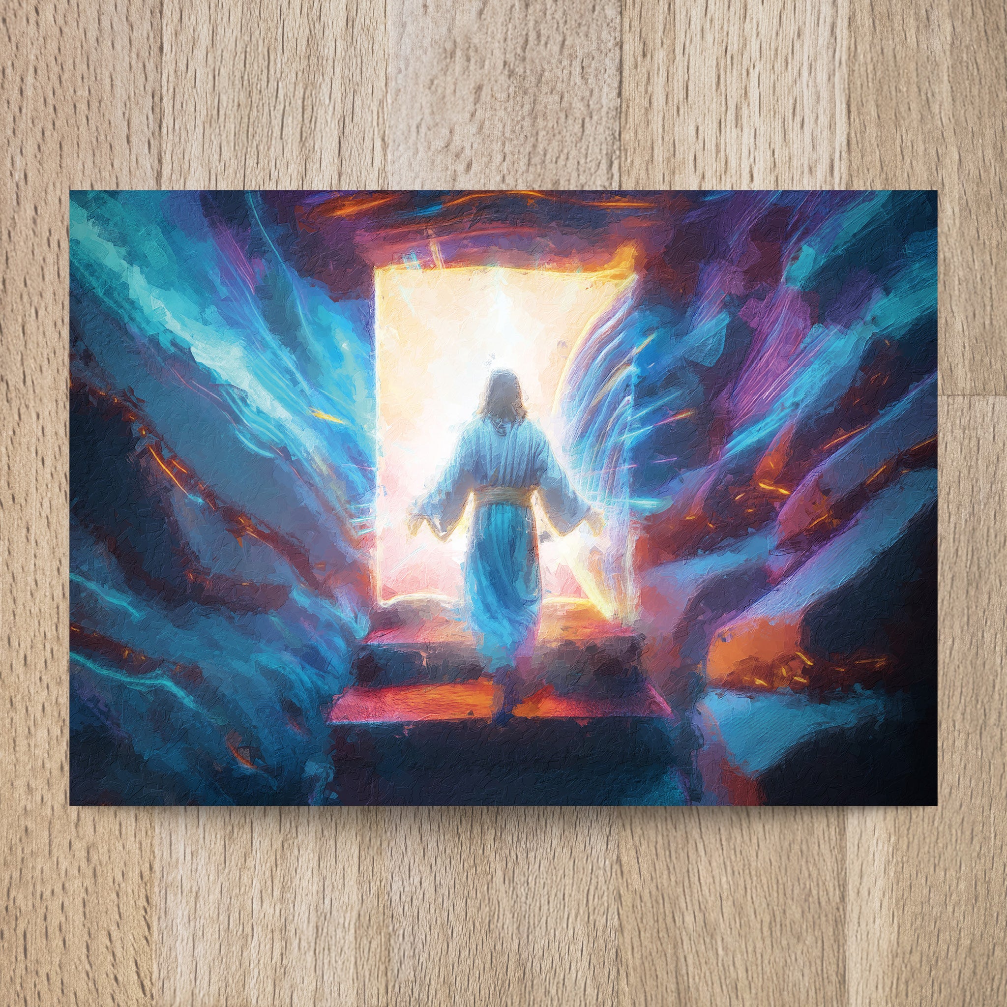 Postkarte ressurection@easter - Undarstellbar