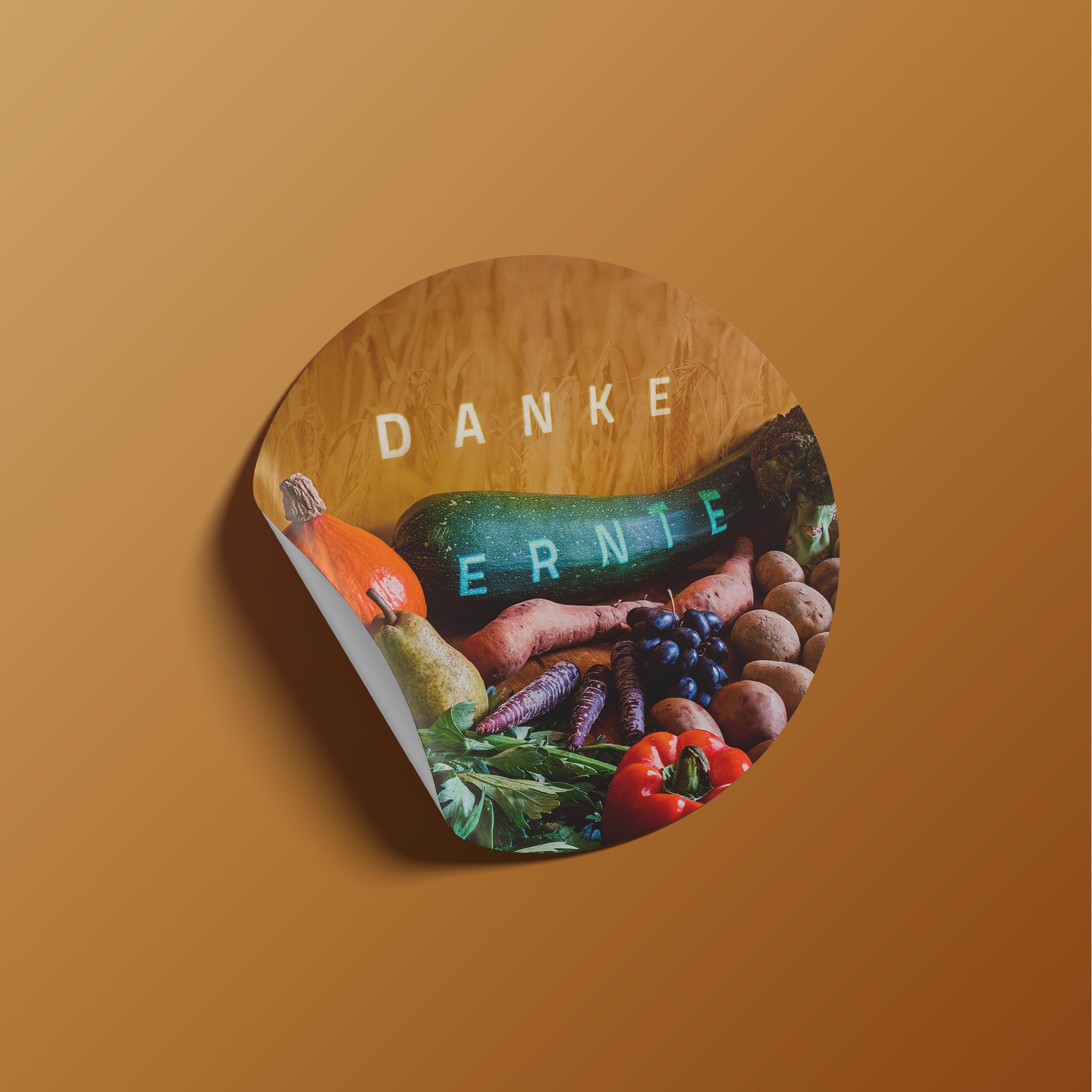 Sticker Danke Ernte - Undarstellbar