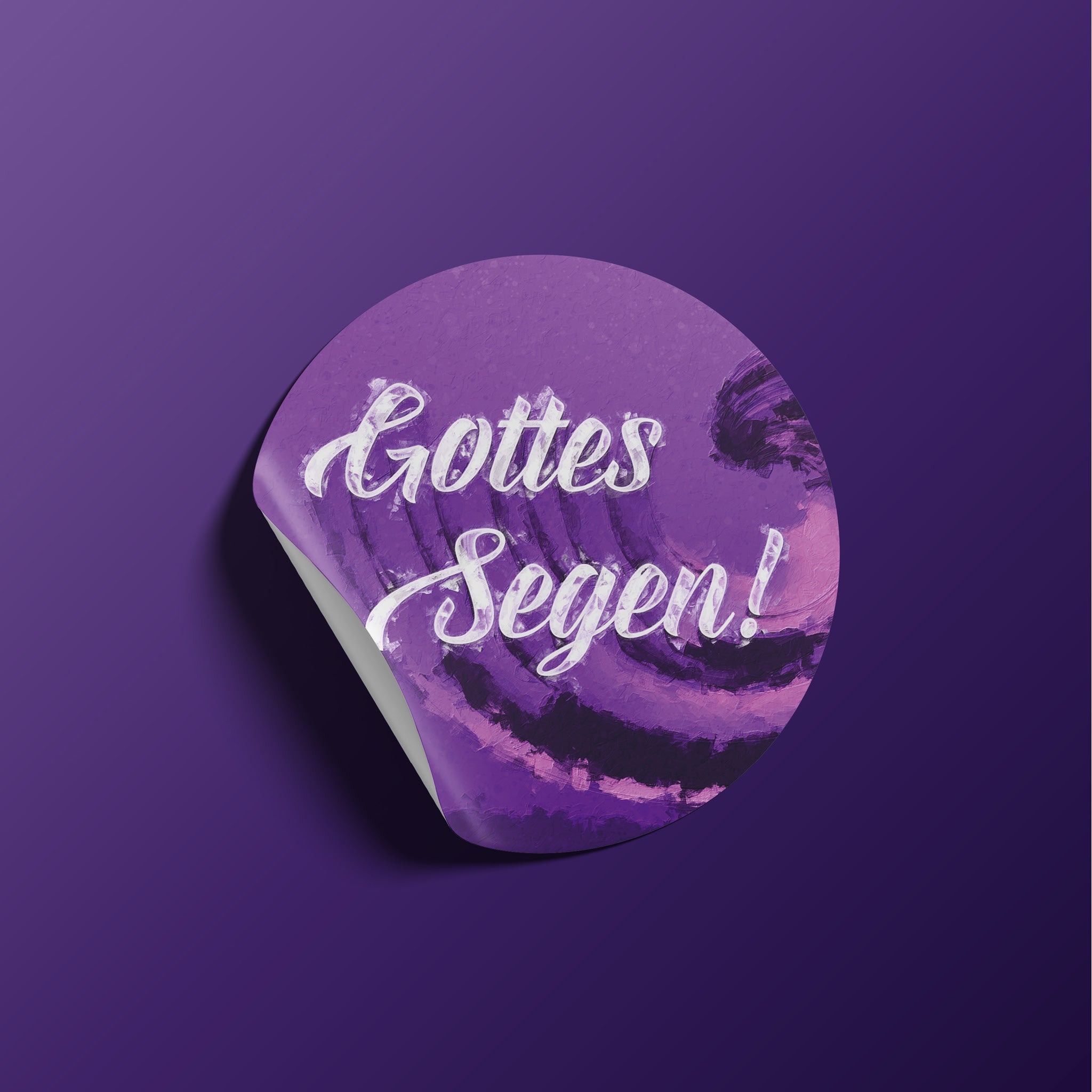 Sticker Gottes Segen - Undarstellbar