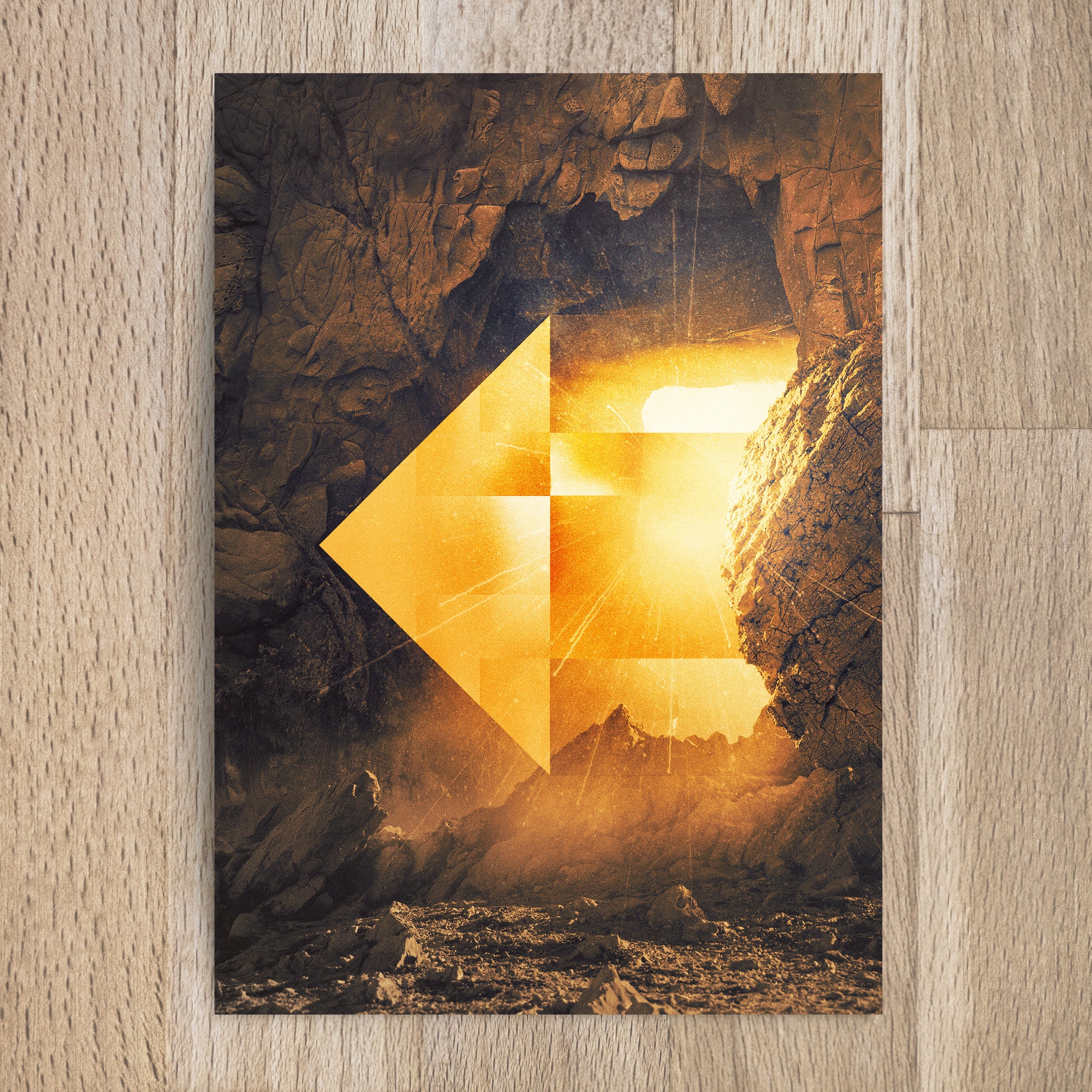 Postkarte Weiter geht’s — Ostern - Undarstellbar