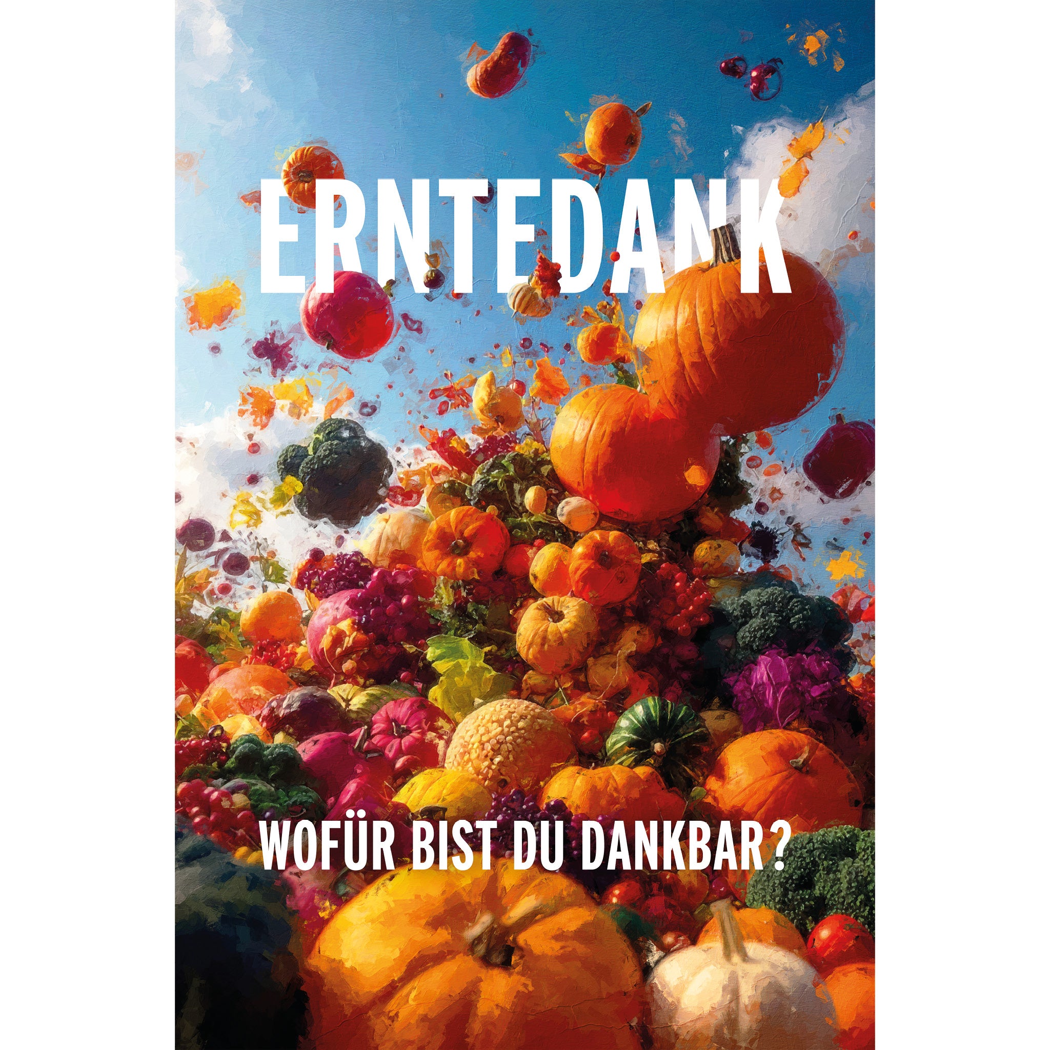 Leinwand Erntedank – Wofür bist du dankbar?