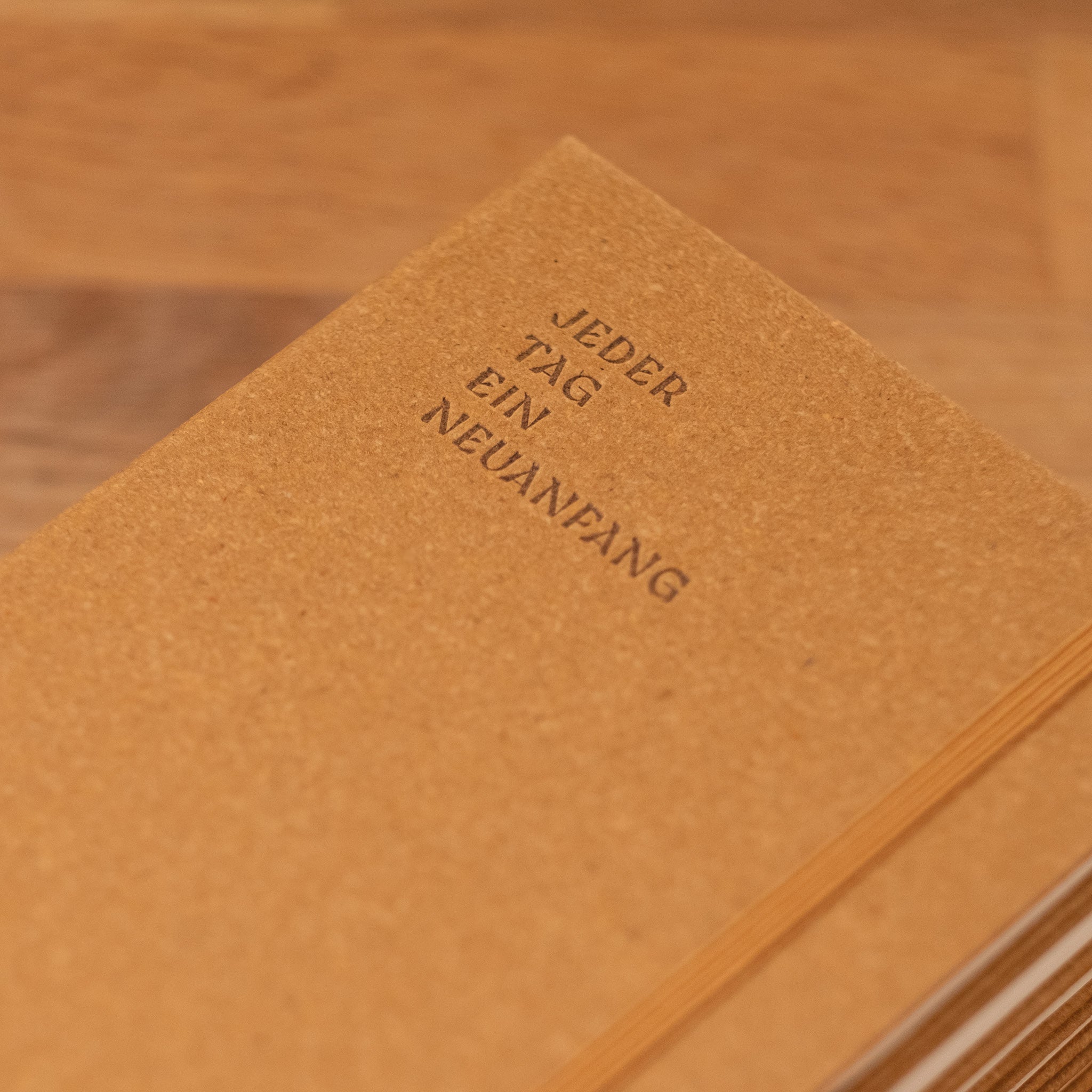 Notizbuch Jeder Tag ein Neuanfang - Undarstellbar