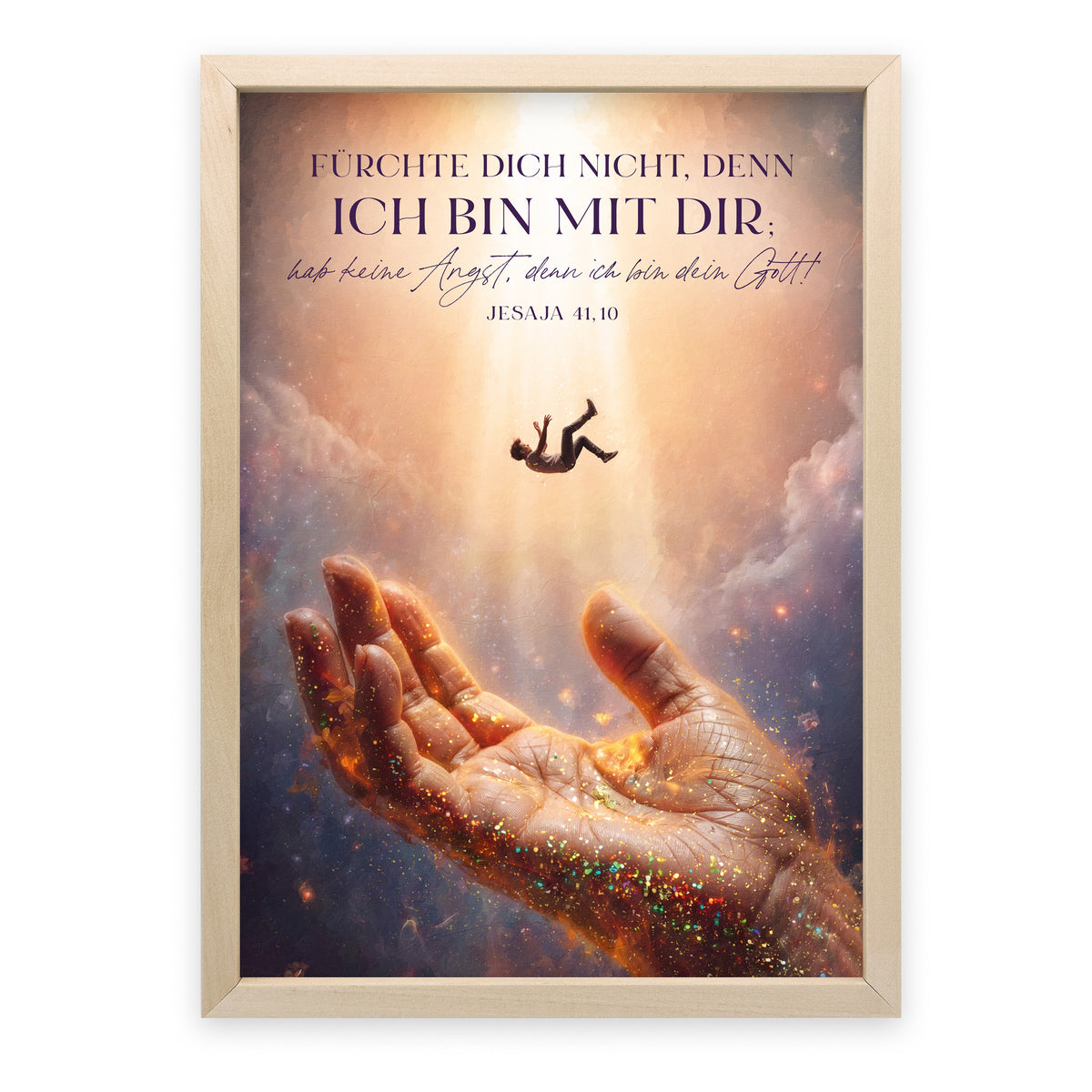 Poster Jahreslosung 2027 Motiv Hand Gottes