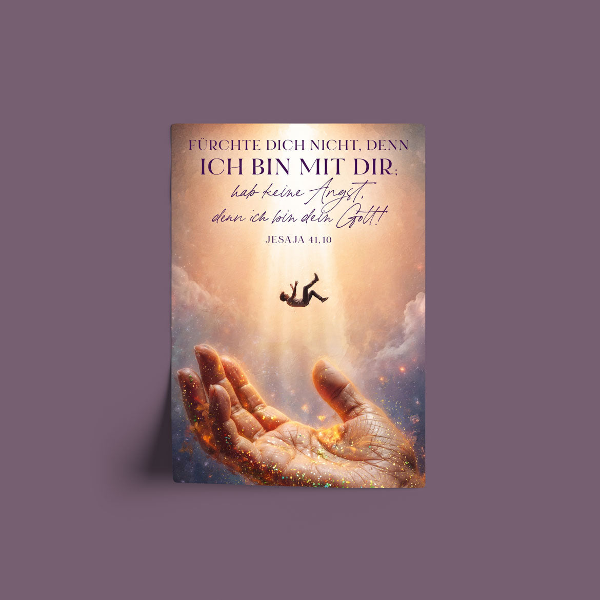 Sticker Jahreslosung 2027 Motiv Hand Gottes