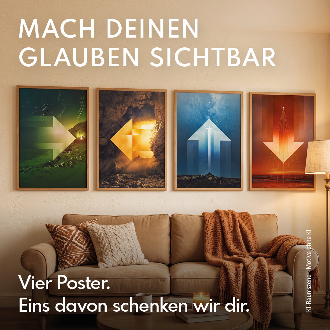 Christliches Posterset DIN A2 – 4 Feiertage