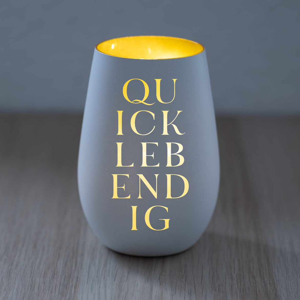 Windlicht Quicklebendig