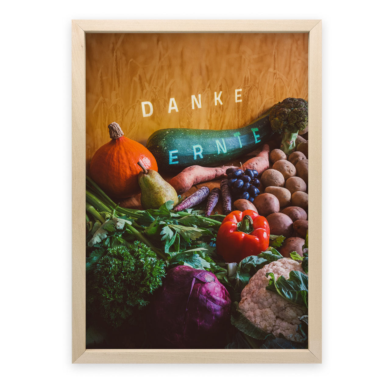 Poster Erntedank – Danke Ernte