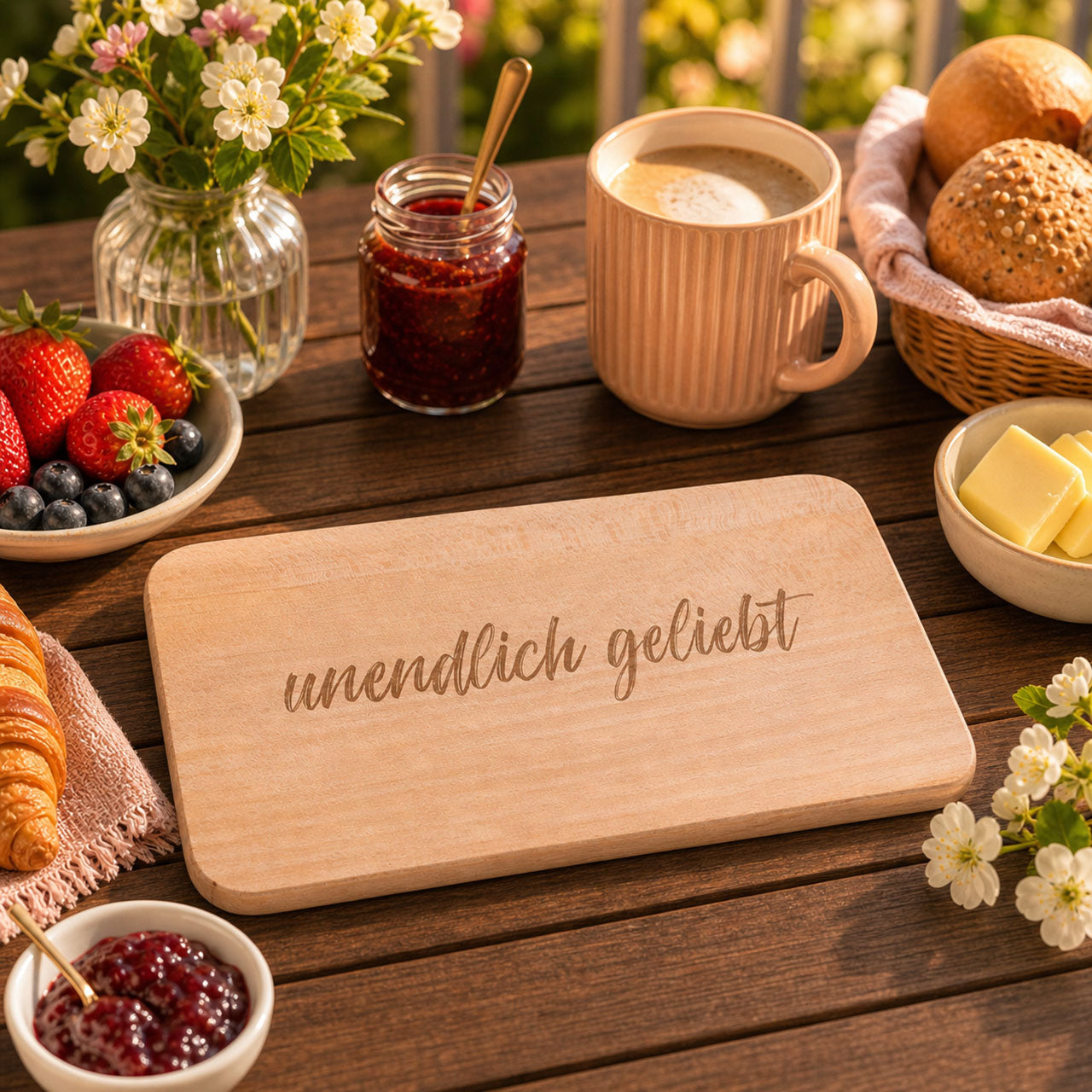 Frühstücksbrett unendlich geliebt